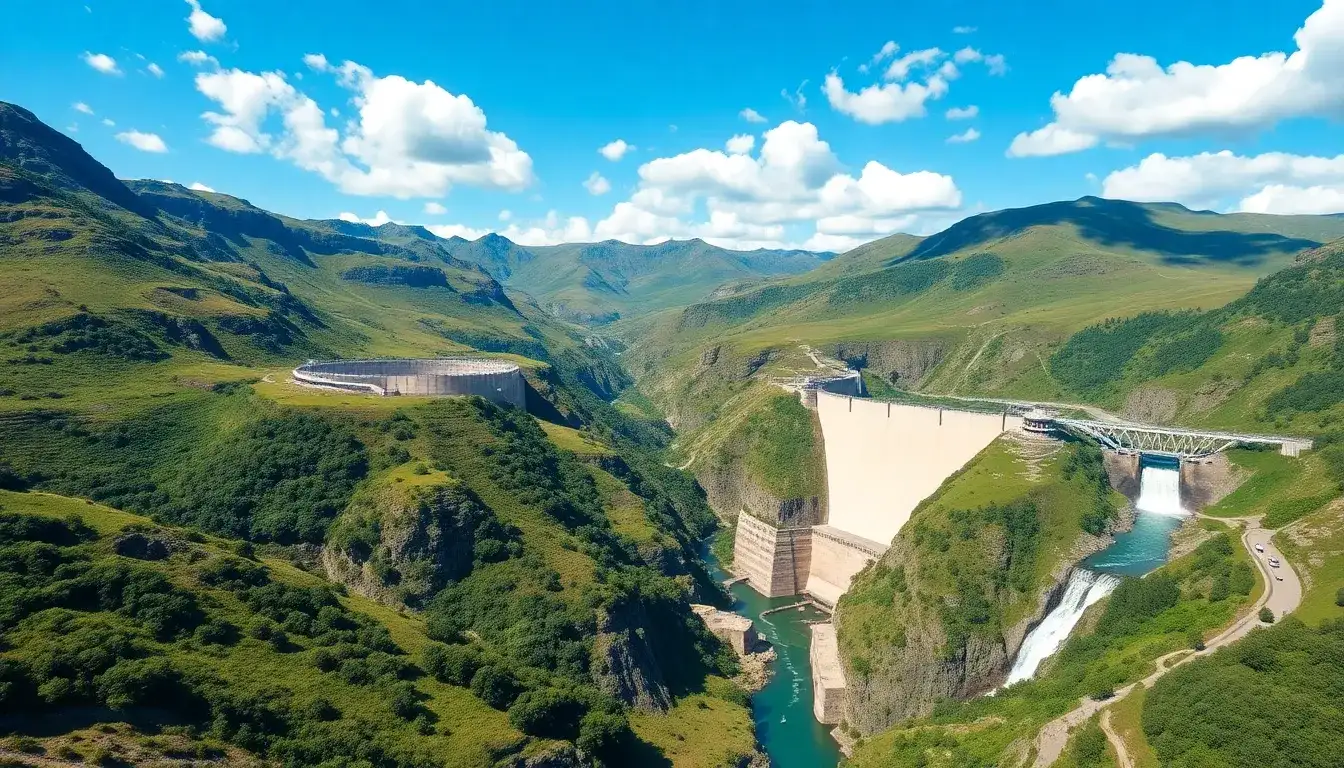 What are the ideal geographical conditions for building pumped hydro storage plants