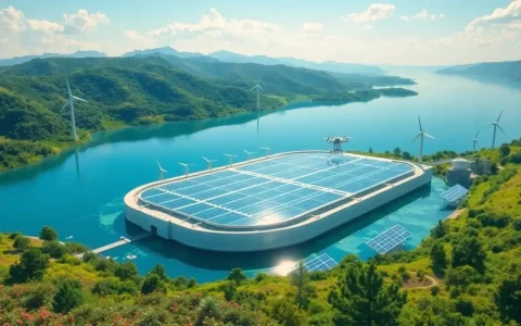 What measures can be taken to minimize water loss due to evaporation in pumped hydro storage systems