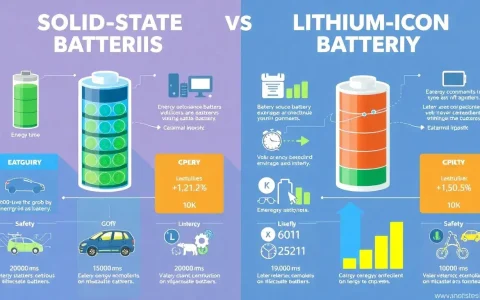 How do solid-state batteries compare to lithium-ion batteries in terms of energy efficiency