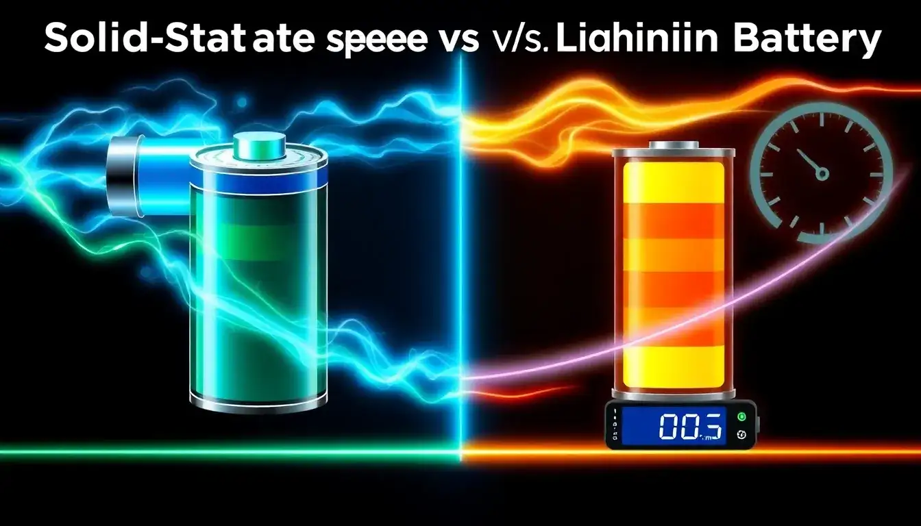 How quickly can solid-state batteries be charged compared to lithium-ion batteries