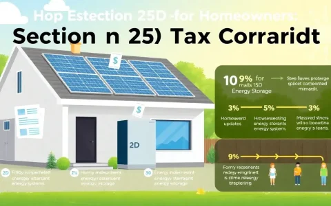 What changes were made to the Section 25D credit for homeowners with energy storage