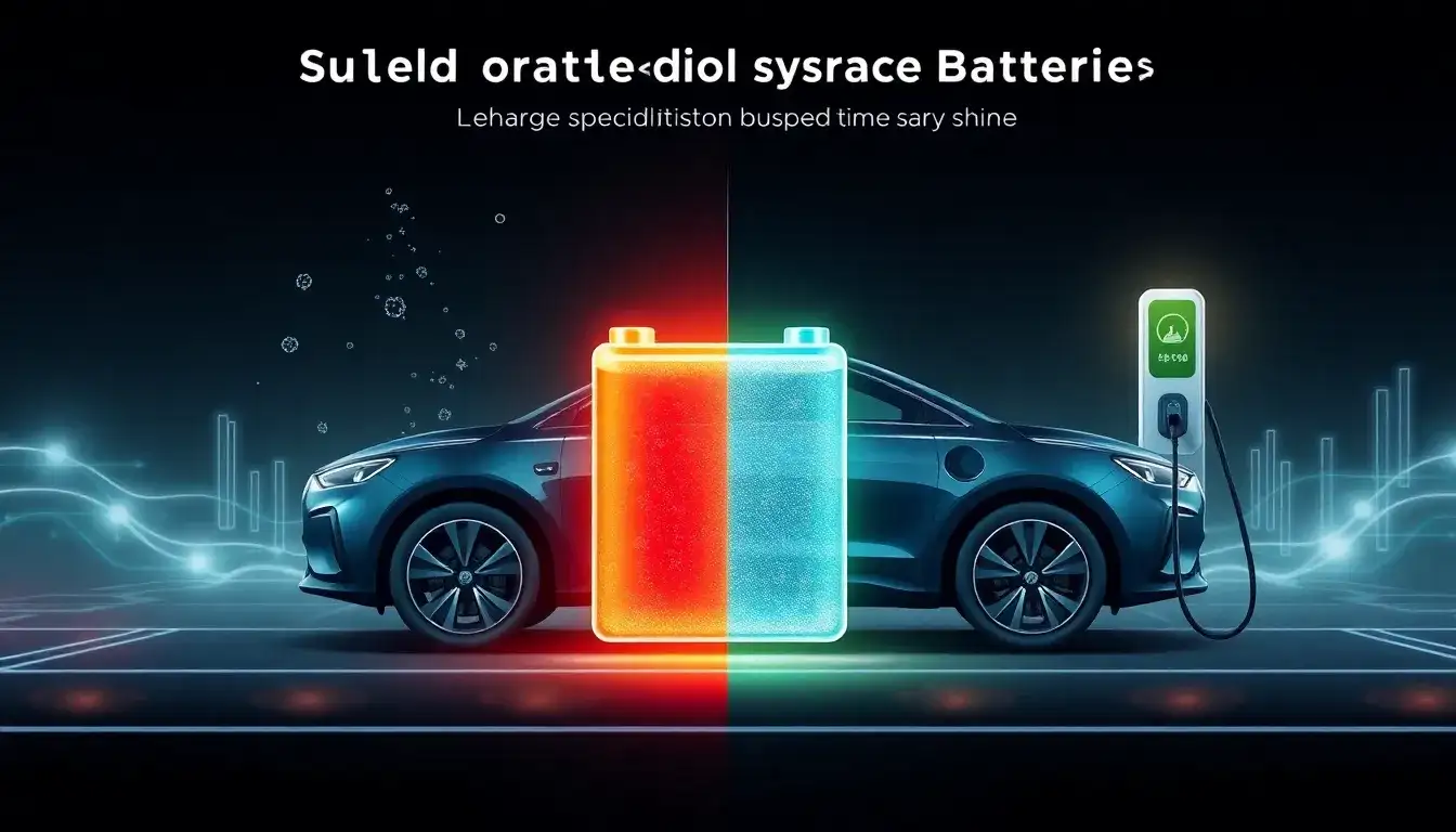 How does the weight reduction of solid-state batteries impact the charging time of electric vehicles