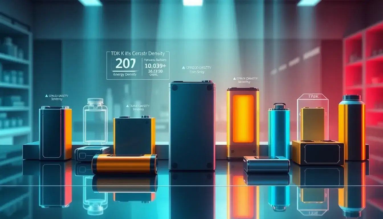 How does the energy density of TDK