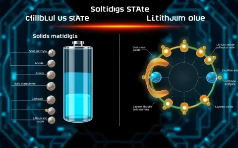 What are the differences in the materials used for solid-state batteries compared to lithium-ion batteries