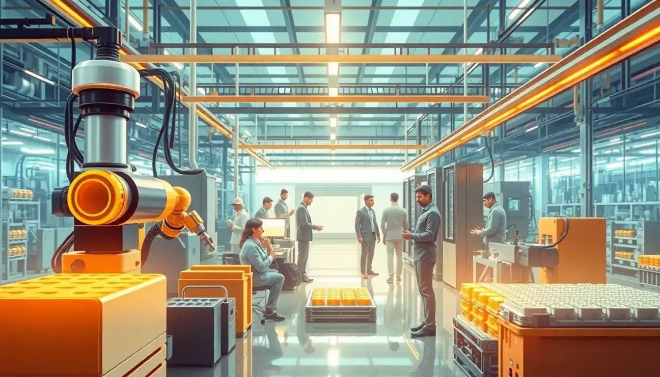 What are the advantages of using a hybrid approach in manufacturing solid-state batteries