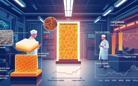 What are the main challenges in producing solid-state batteries