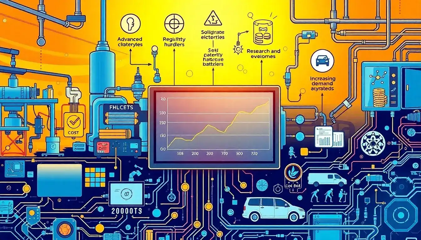 What factors are driving the higher cost of solid-state batteries
