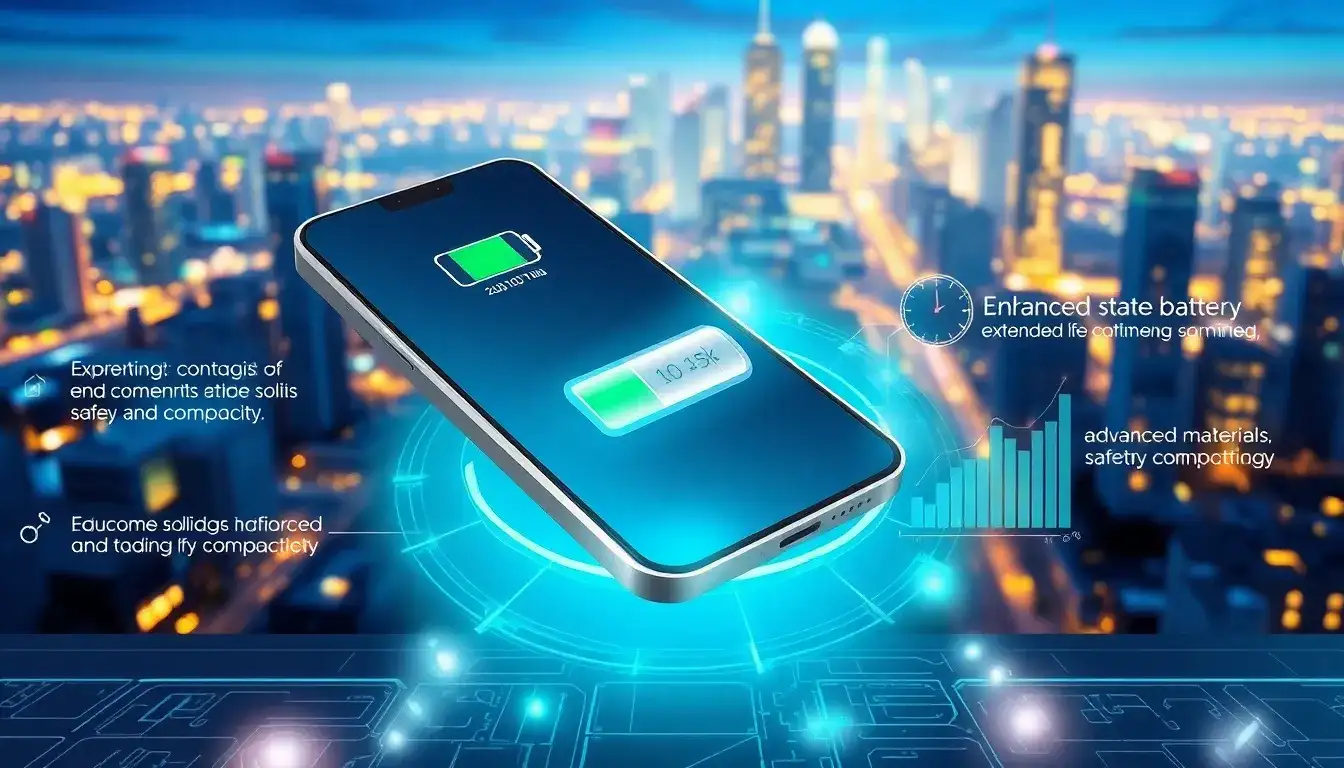 How will solid-state batteries impact the longevity of smartphones