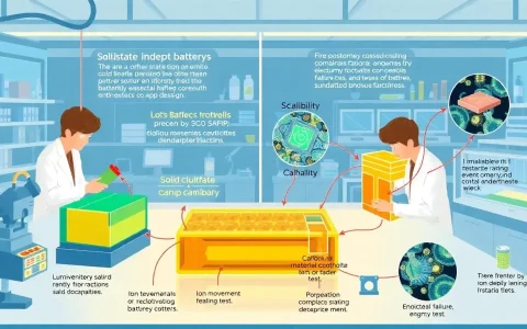What are the main challenges in developing solid-state batteries