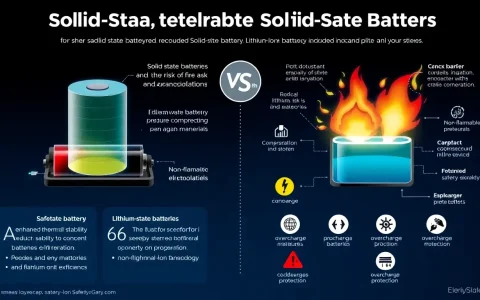 What are the safety benefits of solid-state batteries over lithium-ion batteries