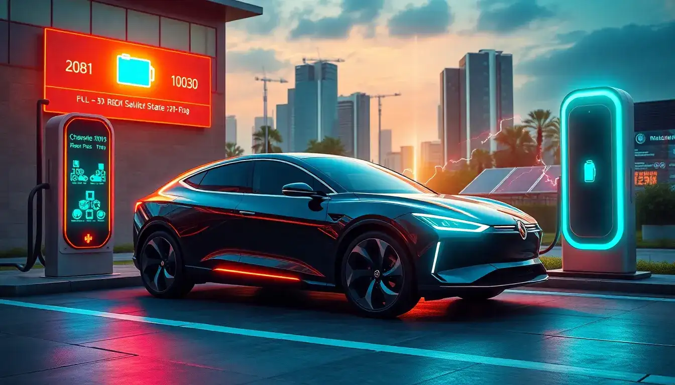 How quickly can solid-state batteries recharge an electric vehicle