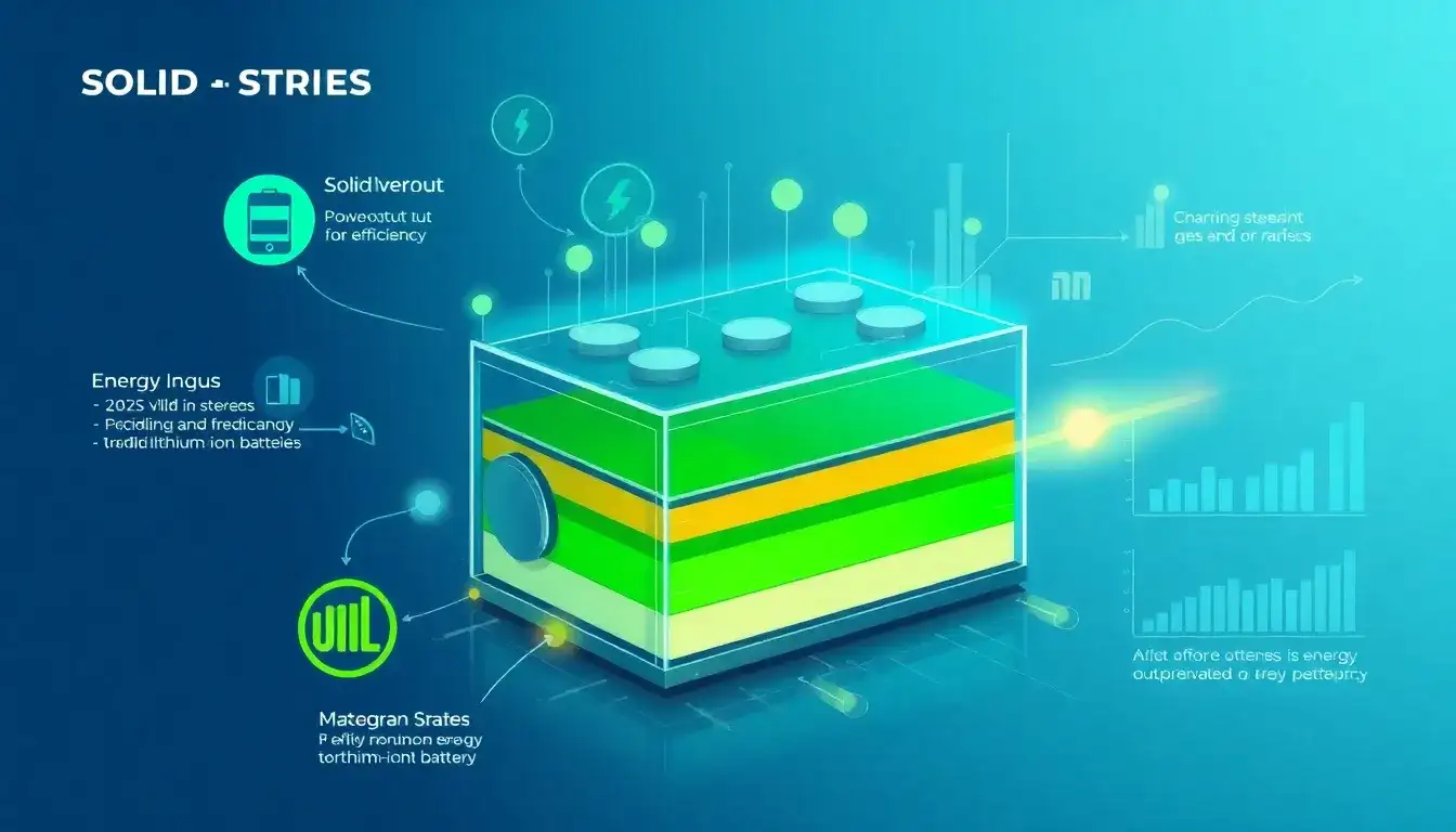 How does the energy efficiency of solid-state batteries impact their overall performance