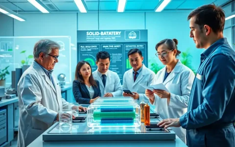 What role do government and industry collaborations play in advancing solid-state battery technology