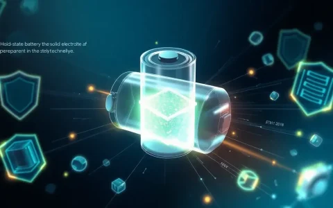 How does the solid electrolyte in solid-state batteries improve safety