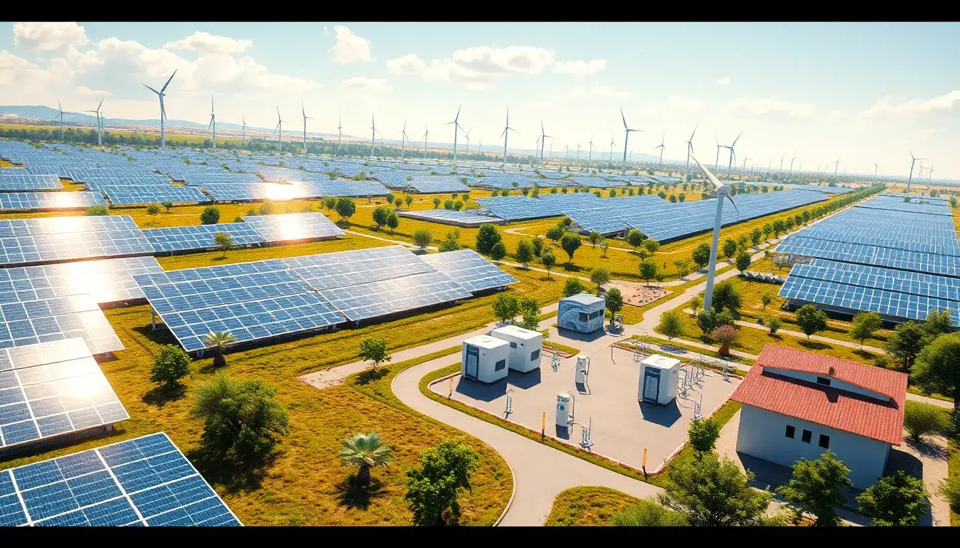 How will solid-state batteries influence the development of renewable energy infrastructure