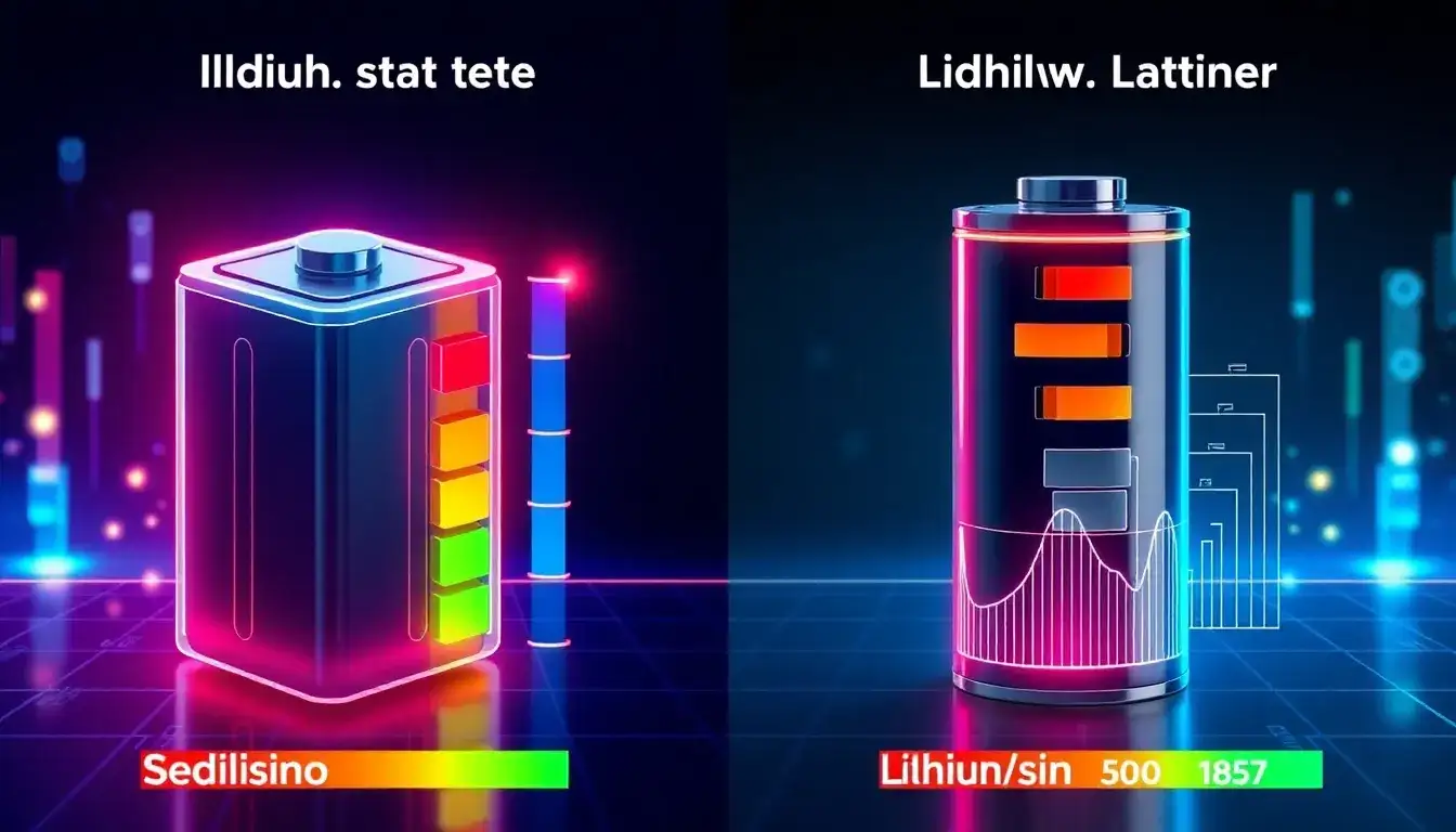 How do the energy densities of solid-state batteries compare to lithium-ion batteries