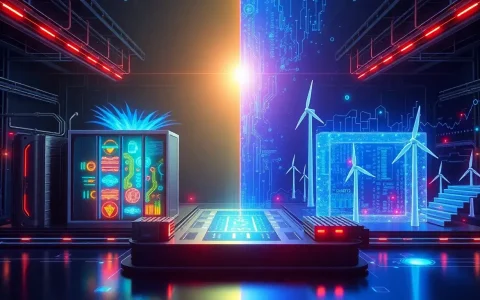 How does AI optimize energy storage for peak and off-peak times