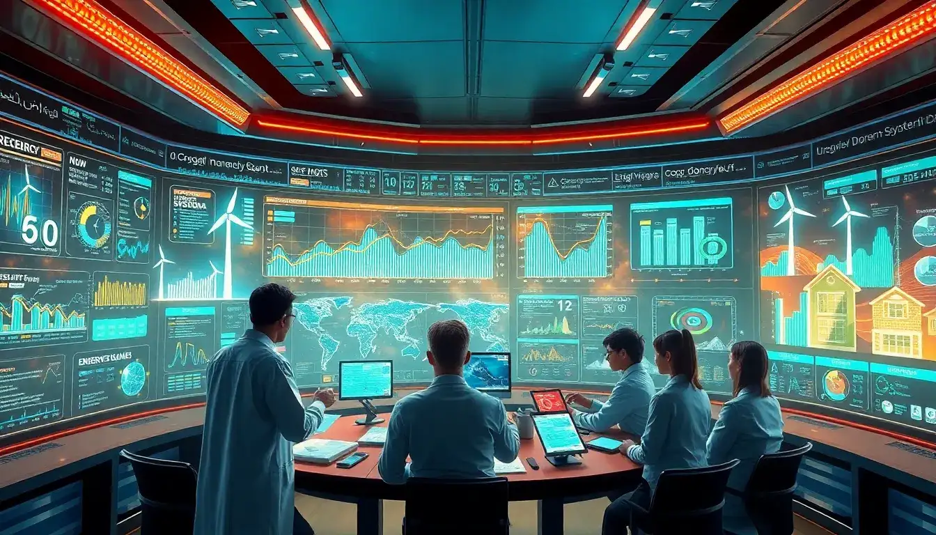 How does AI predict energy demand fluctuations