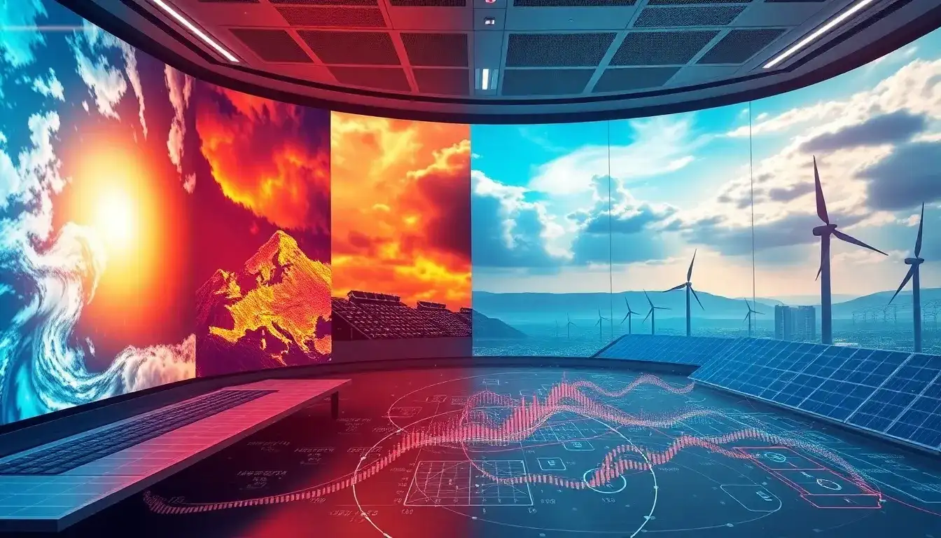 What role does weather data play in AI energy demand predictions