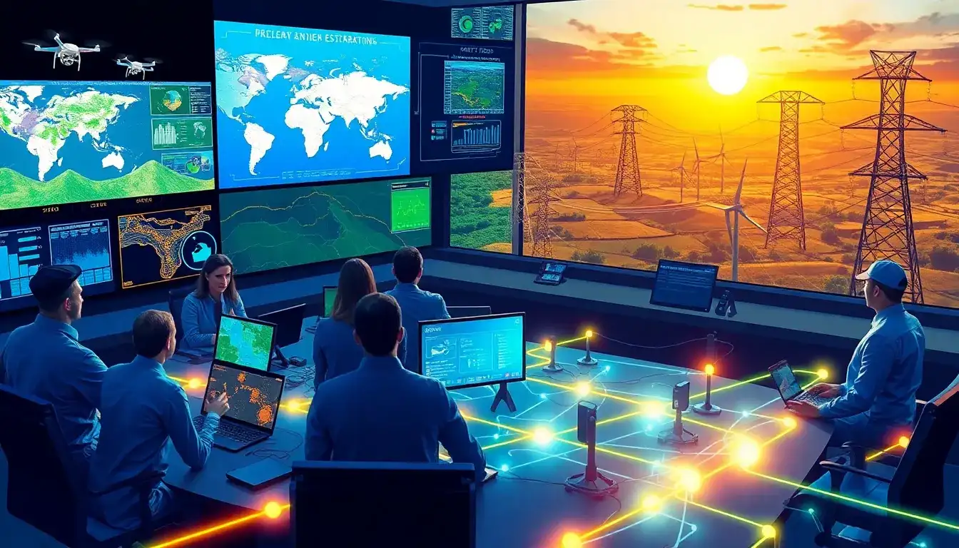 How does AI contribute to emergency response and restoration in energy systems