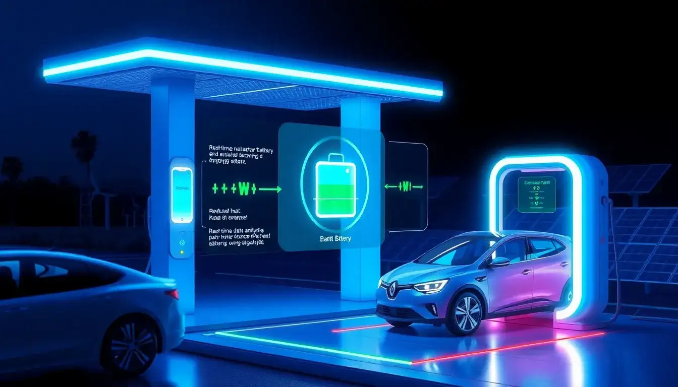 How does AI-driven smart charging reduce battery degradation