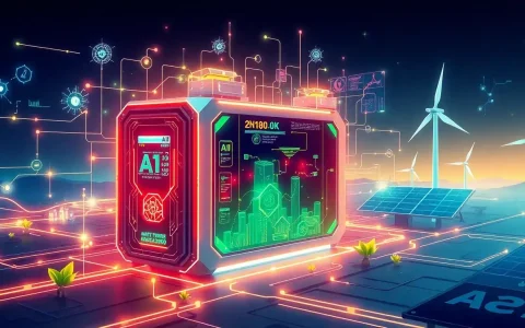 How does AI minimize battery wear in energy storage systems