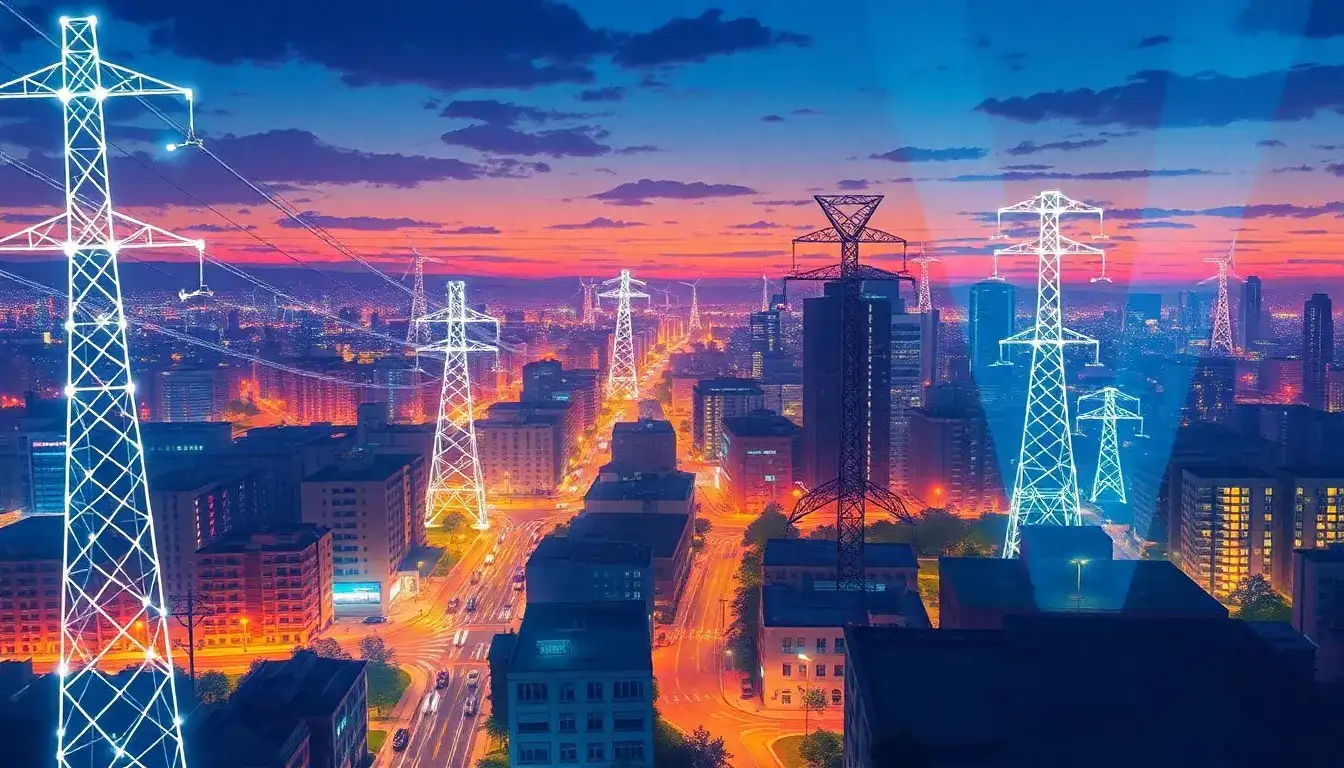 How do AI-driven smart grids reduce power outages