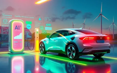 How does AI optimize charging cycles for lithium-ion batteries