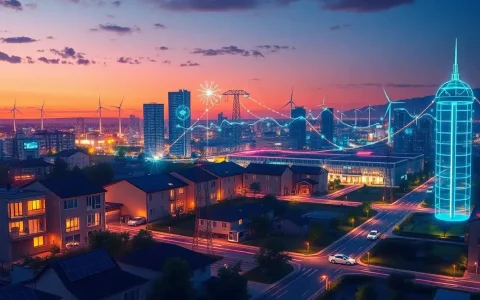 How does AI-driven technology improve the efficiency of smart grids