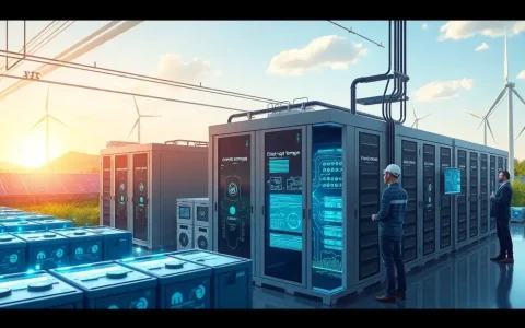 How does AI support the transition to cleaner energy by optimizing energy storage