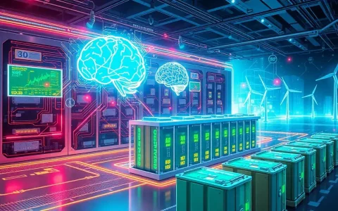 How does AI optimize battery wear in energy storage systems