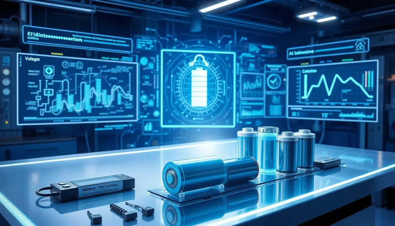 How does AI predict battery lifespan with such accuracy