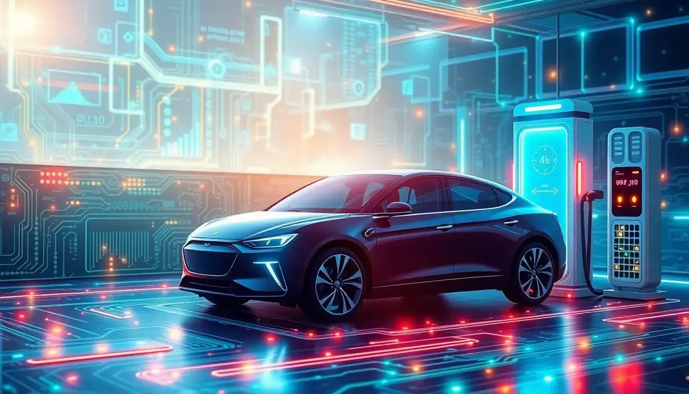 What specific AI algorithms are used to optimize battery charging cycles