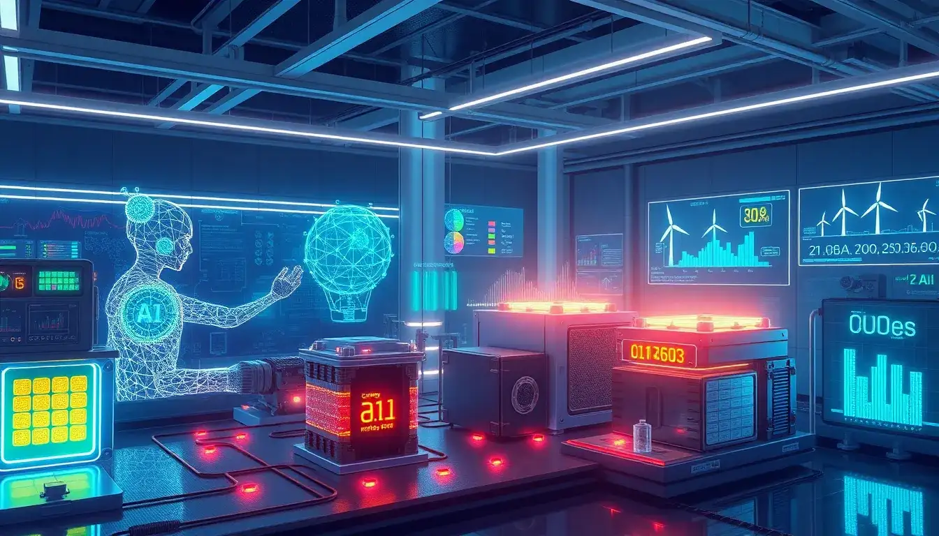 Can AI optimize battery performance in all types of energy storage systems