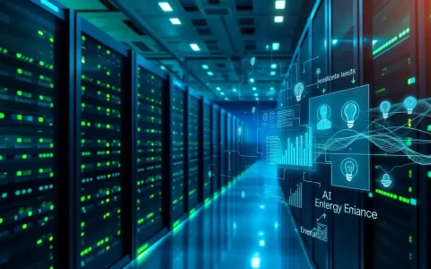What role does AI play in optimizing energy consumption in data centers