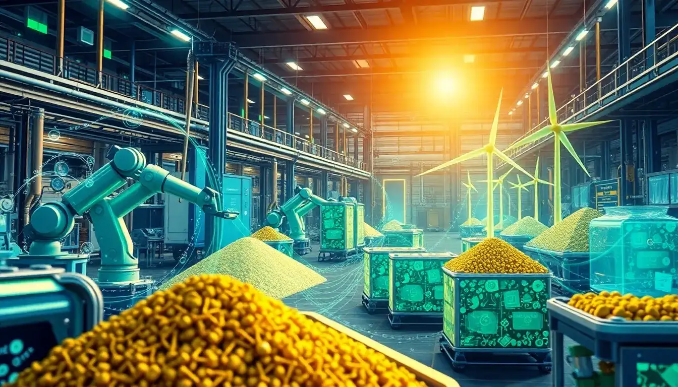 Can machine learning help reduce waste in battery material production