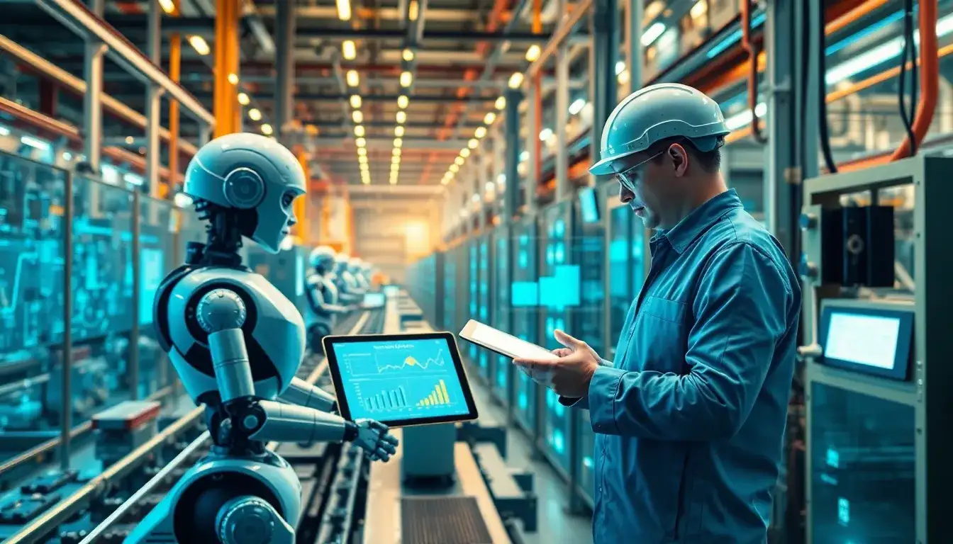 How does AI-driven root cause analysis improve the efficiency of battery manufacturing