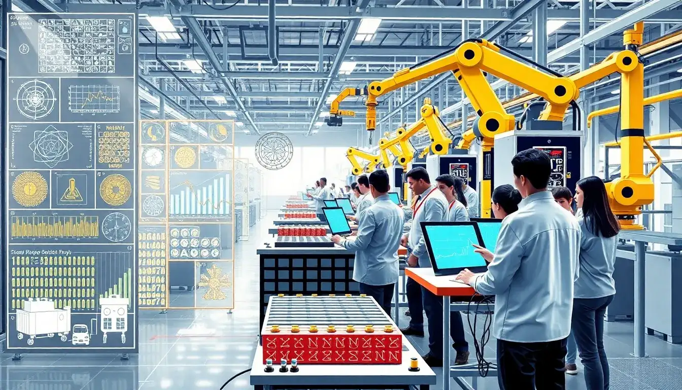 What specific challenges in battery manufacturing can AI-driven root cause analysis solve