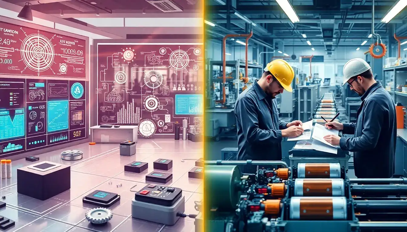 How does AI-driven root cause analysis compare to traditional methods in battery manufacturing