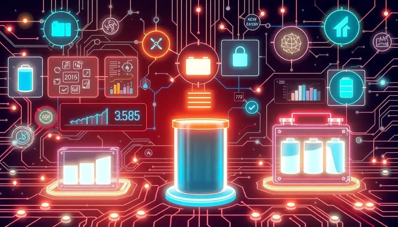 How does AI predict battery degradation and what are its benefits