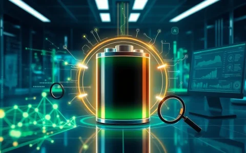How does AI improve the accuracy of battery degradation predictions