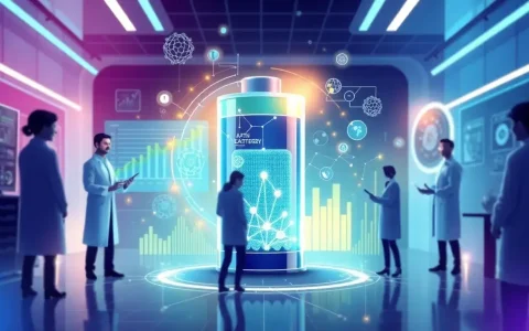 What role does machine learning play in battery performance optimization