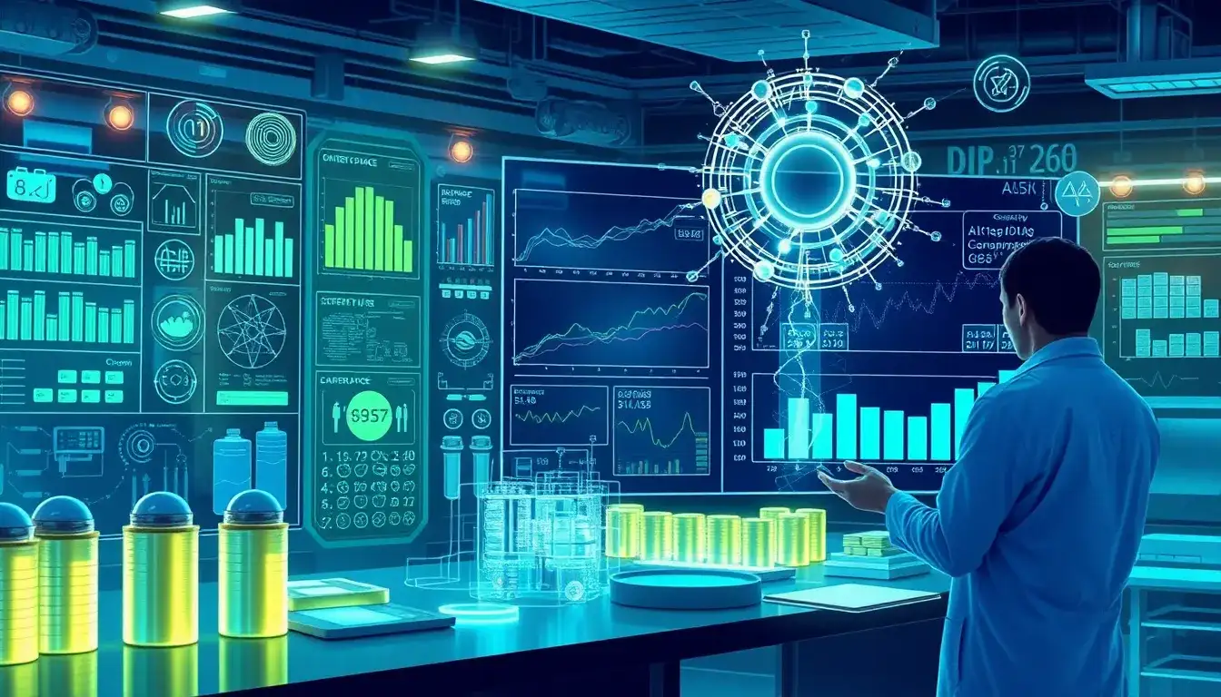 How does AI predict battery degradation in energy storage systems