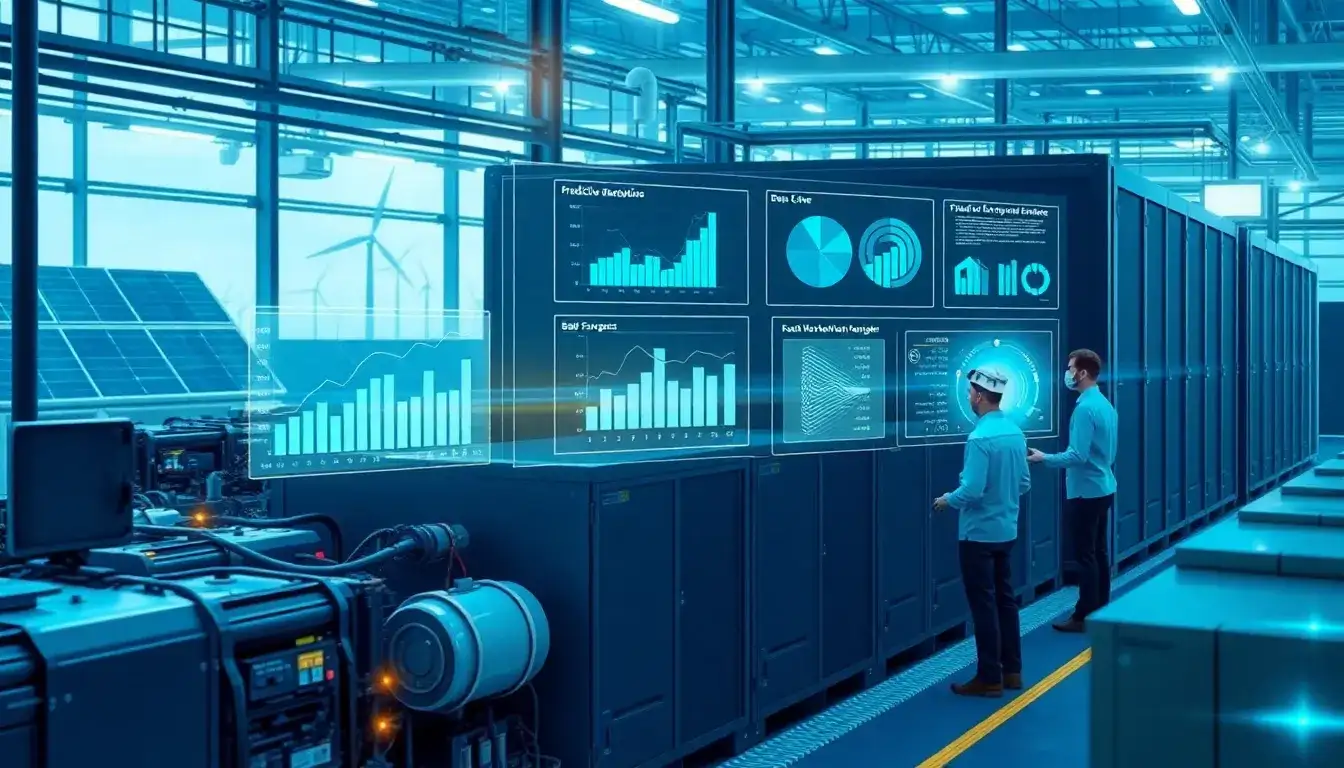 Can predictive maintenance using machine learning reduce the overall cost of energy storage operations