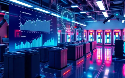 How does AI optimize the charging cycles of lithium-ion batteries