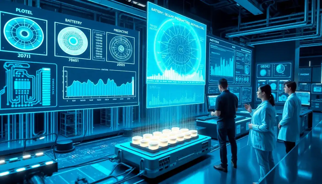 How does AI predict battery health with such accuracy