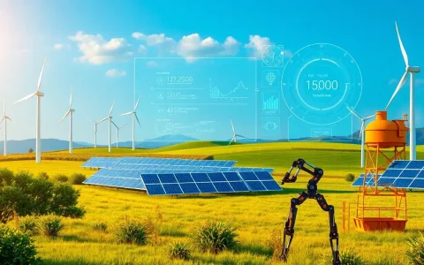 What role do sensors play in AI-driven predictive maintenance for renewable energy