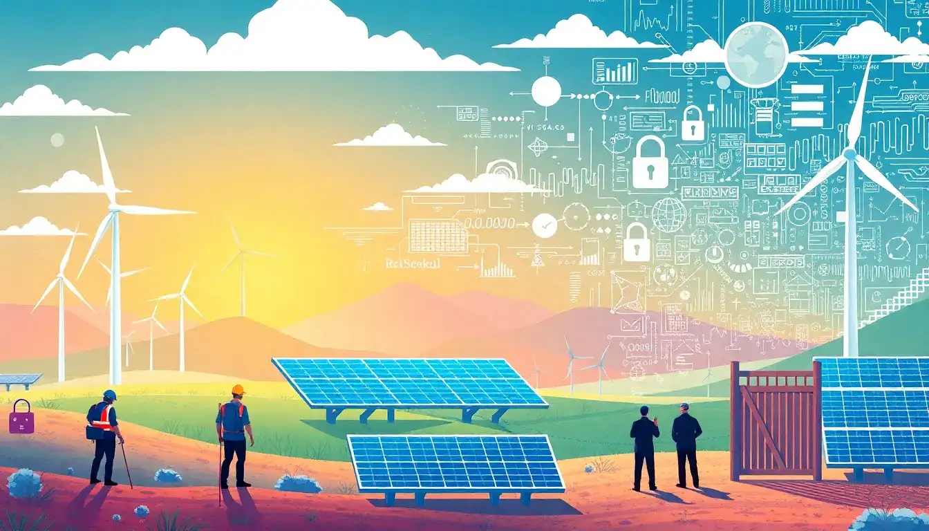 What are the challenges of implementing AI in predictive maintenance for renewable energy