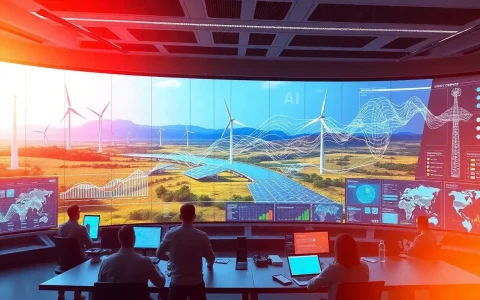 How does AI contribute to grid stability with renewable energy