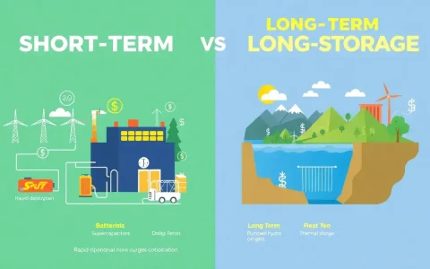 How does the economic value proposition differ between short-duration and long-duration energy storage
